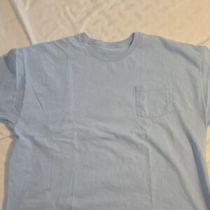 Sky Blue Men's Short Sleeve Tee
